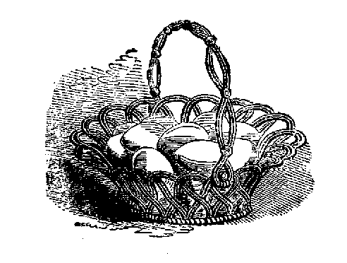 Illustration: Basket of Eggs