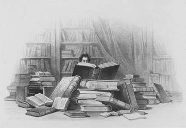 The Reader, by Alexander Ver Huell c. 1880